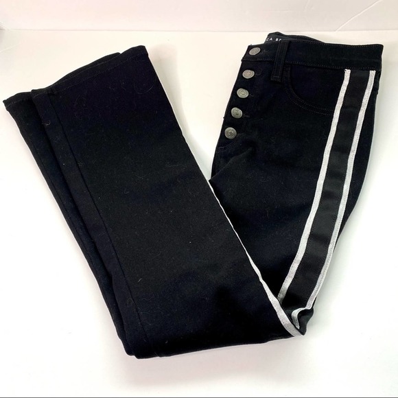 Veronica Beard Carolyn 10" Baby Boot Jeans Raven Black Size 25 - Picture 15 of 16